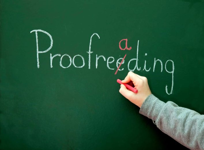 Feature image for The Value of Proofreading