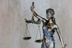 Justice statue - Guilty not guilty?