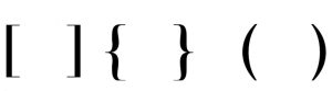 By the way (the joy of parentheses)