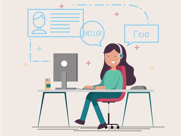 professional Greek translators and interpreters